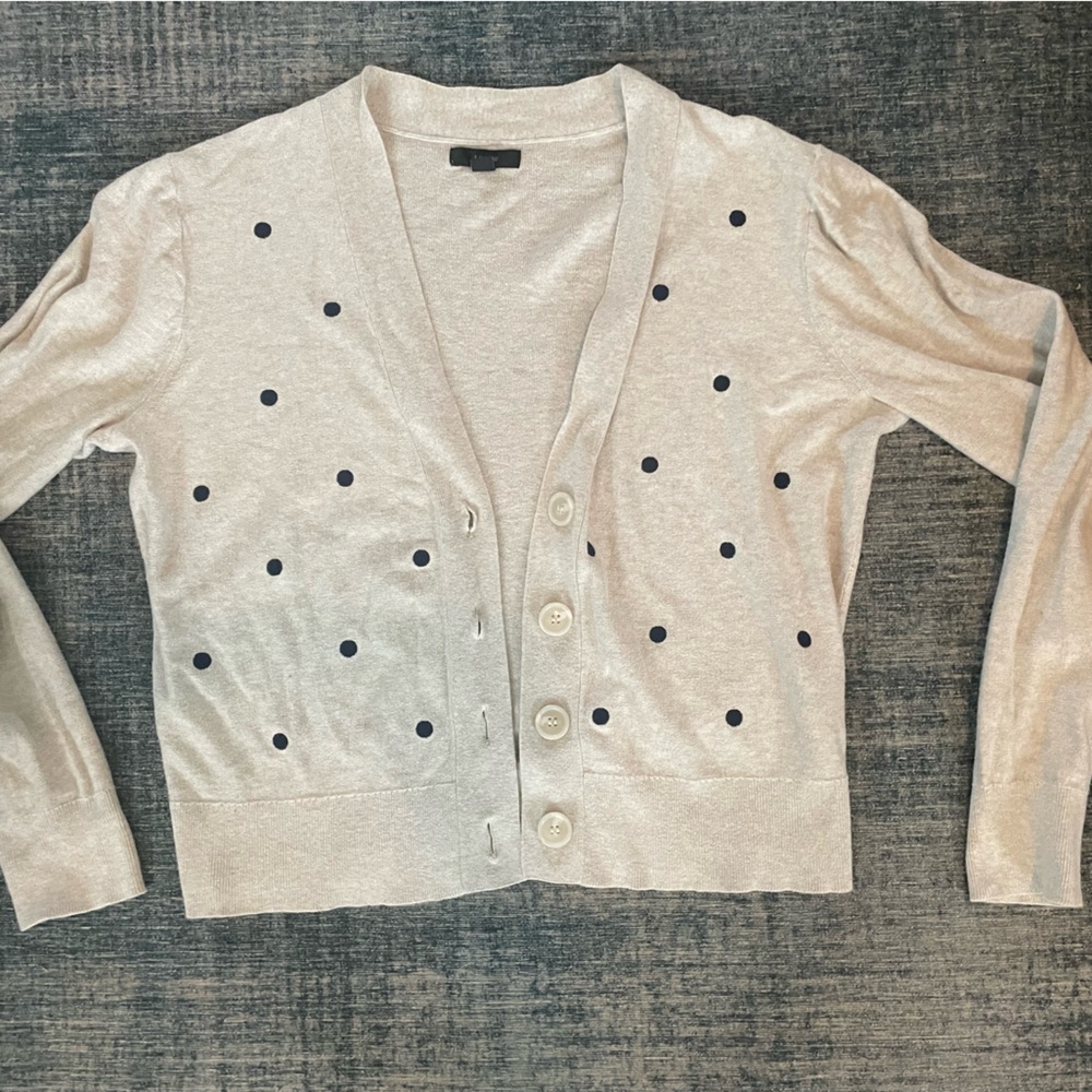 Set of 2 j crew cotton cardigans. - Picture 2 of 6